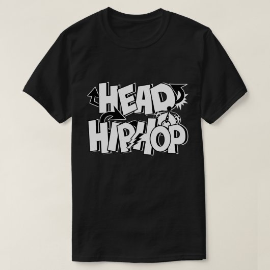 Hip-Hop Head King  T-shirt (Design voorkant)