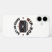 Hip-Hop Heeft Mijn Leven Gered Case-Mate iPhone Case (Achterkant (horizontaal))