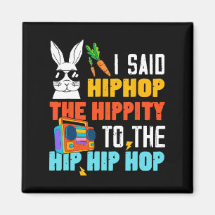 Hip Hop Hippity Funny Paashaas Jongens Meisjes Kin Magneet