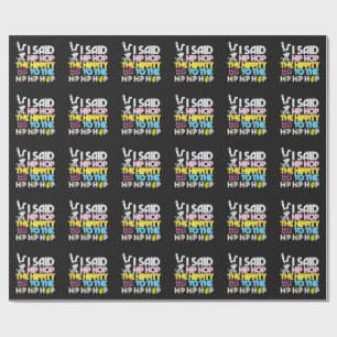 Hip Hop Hippity Paashaas  Cadeaupapier