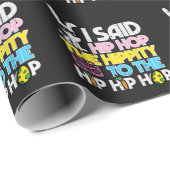 Hip Hop Hippity Paashaas  Cadeaupapier (Rol Hoek)