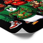 Hip Hop Holiday Crew - Ugly Christmas Sweater Rap Poster (Hoek)