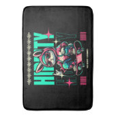 Hip-Hop Hoppity - Skater Bunny Pasen Badmat (Voorkant Verticaal)