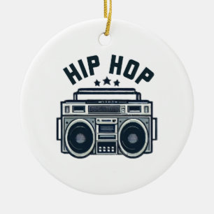 Hip hop keramisch ornament