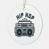Hip hop keramisch ornament (Links)