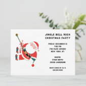 Hip Hop Kerst Vakantie Feest Uitnodigingen (Staand voorkant)