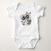 Hip Hop Konijn Baby Romper (Voorkant)