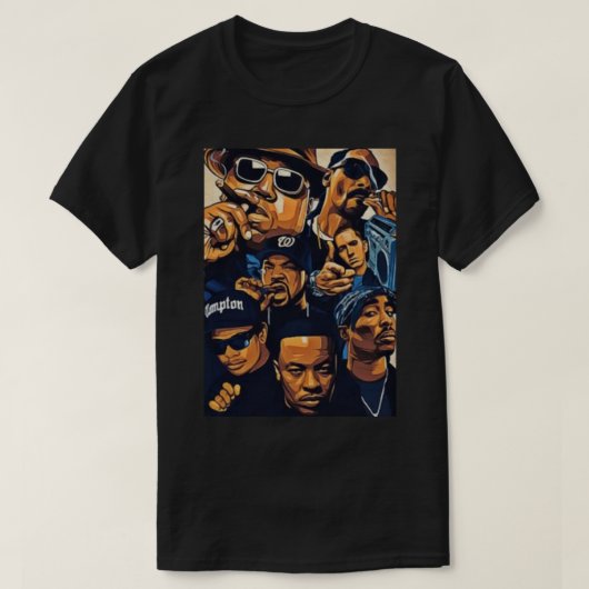 Hip Hop Legt alles samen met klassieke T-Shirt Cop (Design voorkant)