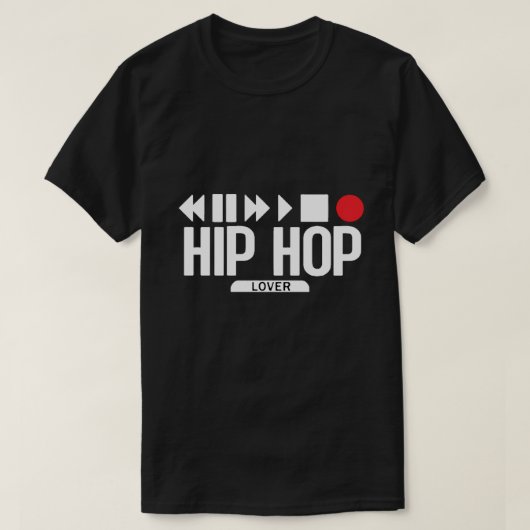Hip Hop Lover T-Shirt (Design voorkant)