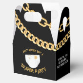 Hip Hop Luier Party Dank je Bedankdoosjes (Geopend)