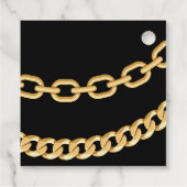 Hip Hop Luier Party Dank je Bedankjes Labels (Achterkant)