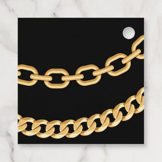 Hip Hop Luier Party Dank je Bedankjes Labels (Achterkant)