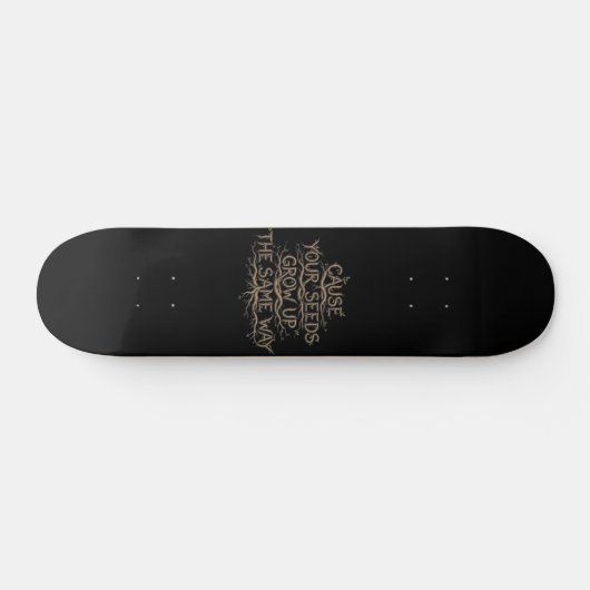 Hip Hop Lyric Skate Deck (Horizontaal)
