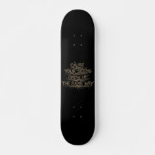 Hip Hop Lyric Skate Deck (Voorkant)