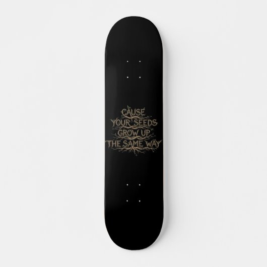 Hip Hop Lyric Skate Deck (Voorkant)