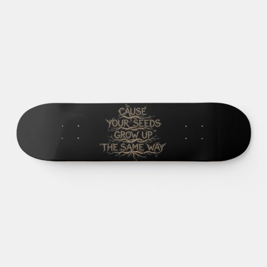 Hip Hop Lyric Skate Deck Wall Art (Horizontaal)