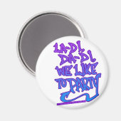 HIP HOP MAGNEET (Voorkant / Achterkant)