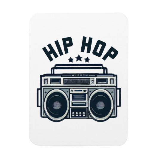 Hip hop magneet (Verticaal)