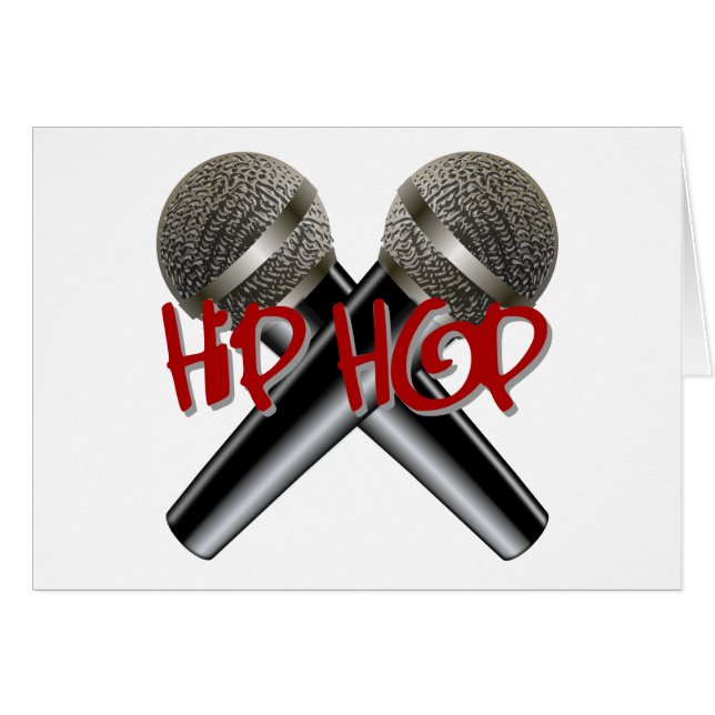 Hip Hop - mc rap dj rap turntable mic graffiti r&b (Voorkant Horizontaal)