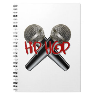 Hip Hop - mc rap dj rap turntable mic graffiti r&b Notitieboek