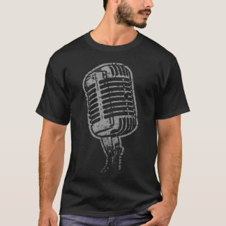 hip hop microfoon vrienden t-shirt