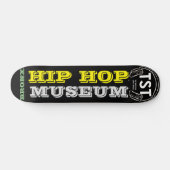 HIP HOP MUSEUM Skateboard, 7¾" Deck Persoonlijk Skateboard (Horizontaal)