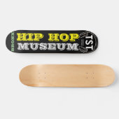 HIP HOP MUSEUM Skateboard, 7¾" Deck Persoonlijk Skateboard (Horizontaal)