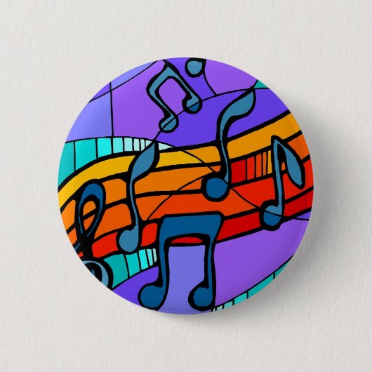 Hip Hop Music Button (Voorkant)
