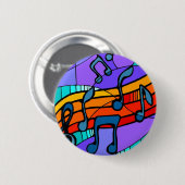 Hip Hop Music Button (Voorkant /achterkant)