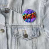 Hip Hop Music Button (In situ)