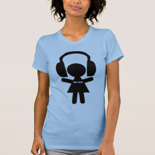 Hip Hop Music, Headphones, Hip-Hop Love T-shirt