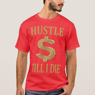 Hip Hop Muziek Rap Gangsta Ghetto Buurt Hustle cad T-shirt