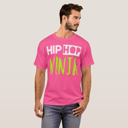 Hip Hop Ninja Dance LS Tshirt (Voorkant volledig)