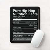 Hip Hop Nutrition Facts Muismat (Met muis)