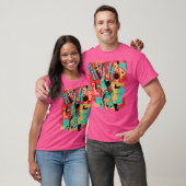 Hip Hop Old School Rapper Ontwerp T-shirt (Unisex)