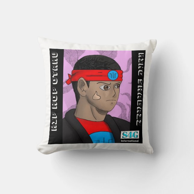 Hip Hop Otaku Kussen (Voorkant)