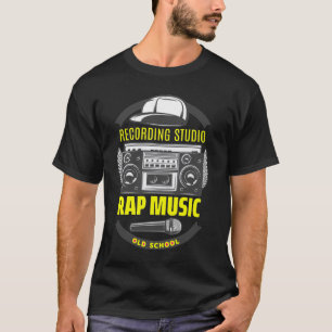 HIP HOP oude school plezier T-shirt