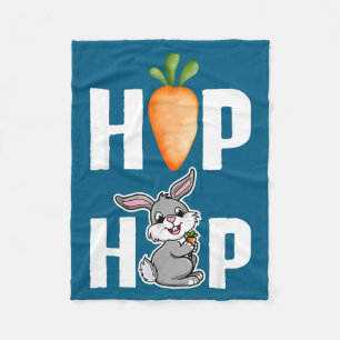 Hip Hop Paashaas Illustratie Fleece Deken
