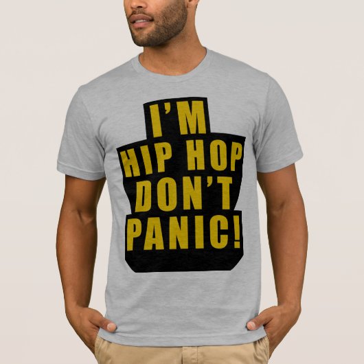 HIP HOP PANIC T-SHIRT (Voorkant)