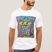 Hip Hop Peace Art Collectie T-shirt (Voorkant)