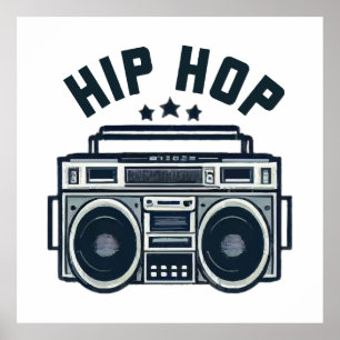 Hip hop poster