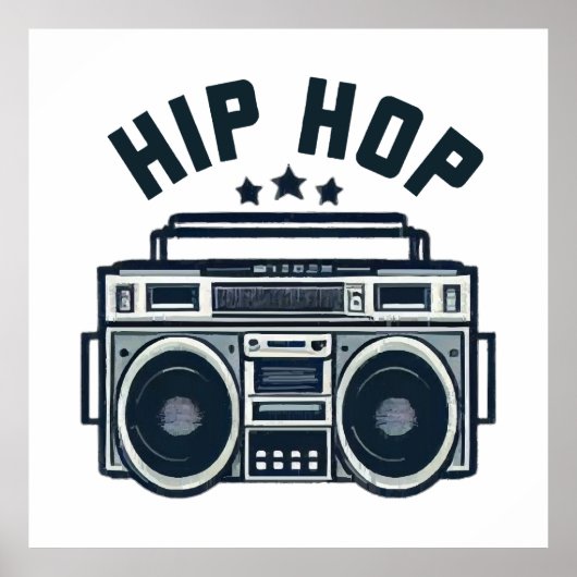 Hip hop poster (Voorkant)