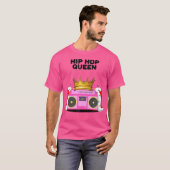 Hip Hop Queen Girls Hip Hop Tshirt Vrouwen Hip Ho (Voorkant volledig)