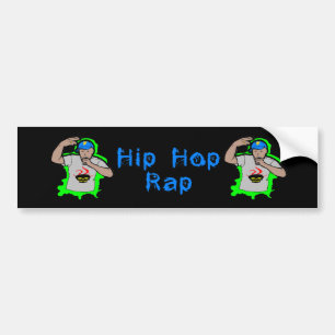 Hip Hop Rap 1 Bumpersticker