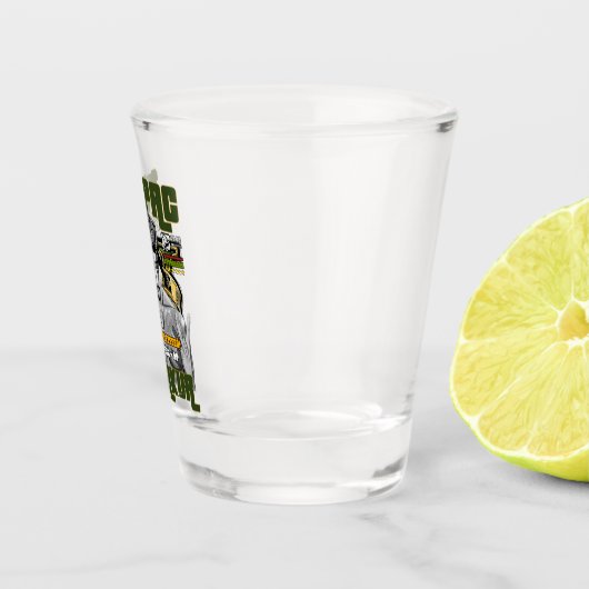 Hip Hop Rapper Shot Glas (Rechts)