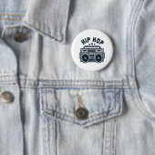 Hip hop ronde button 5,7 cm (In situ)