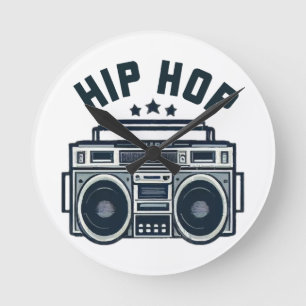 Hip hop ronde klok