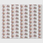 Hip Hop Santa Cadeaupapier (Vlak)