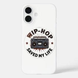 Hip-Hop Saved My Life iPhone 16 Hoesje