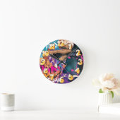 Hip Hop Singer Celebrity Ronde Klok (Huis)